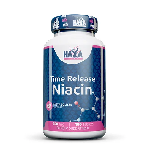Niacin /Time Release/ 250 mg / 100 Tabs