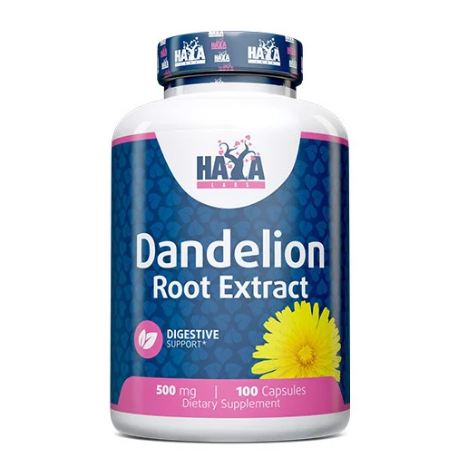 Dandelion Root Extract (2% Flavonoids) 500 mg / 100 Caps