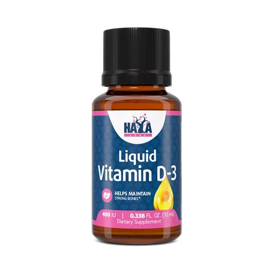 Liquid Vitamin D3 400 IU / 10 ml - Haya Labs
