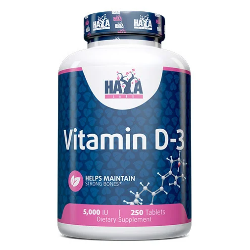 Vitamin D3 / 5000 IU / 250 Tabs