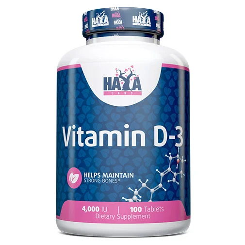 Vitamin D3 / 4000 IU / 100 Tabs / 100g