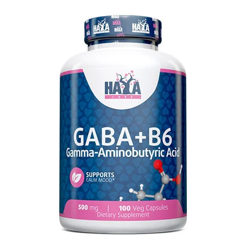 GABA + B-6 500 mg / 100 Vcaps