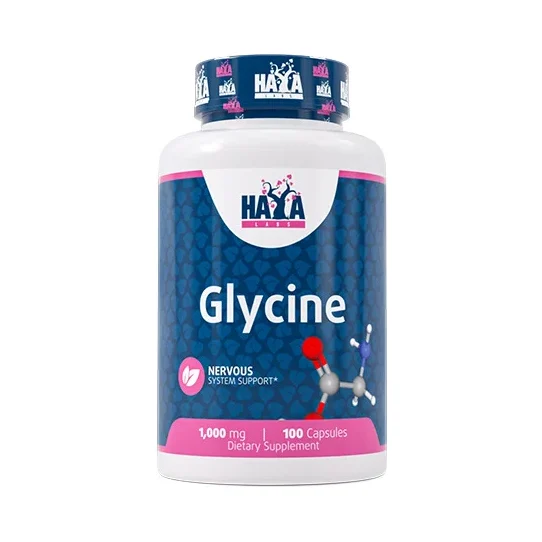 Glycine 1000 mg / 100 Caps - Haya Labs