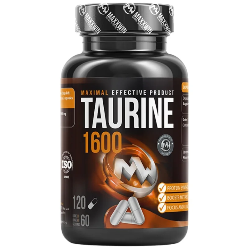 Taurine 1600 / 120 капсули, 60 дози