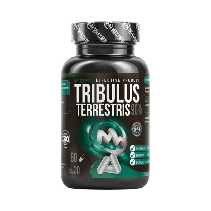Tribulus Terrestris 90% / 60 капсули, 60 дози - MAXXWIN