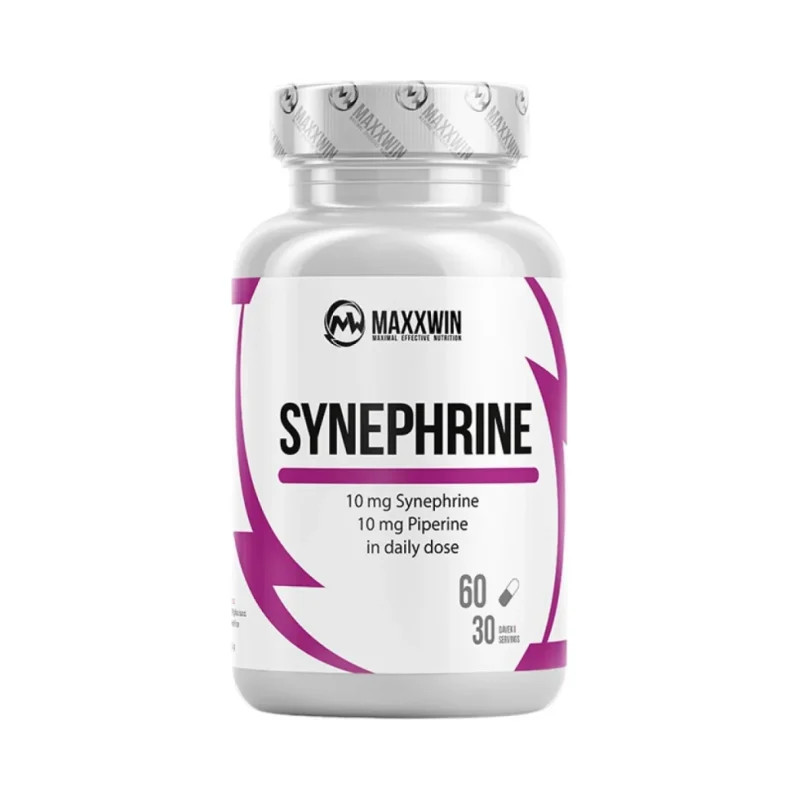 Synephrine 10 mg | with Piperine / 60 капсули, 30 дози - MAXXWIN