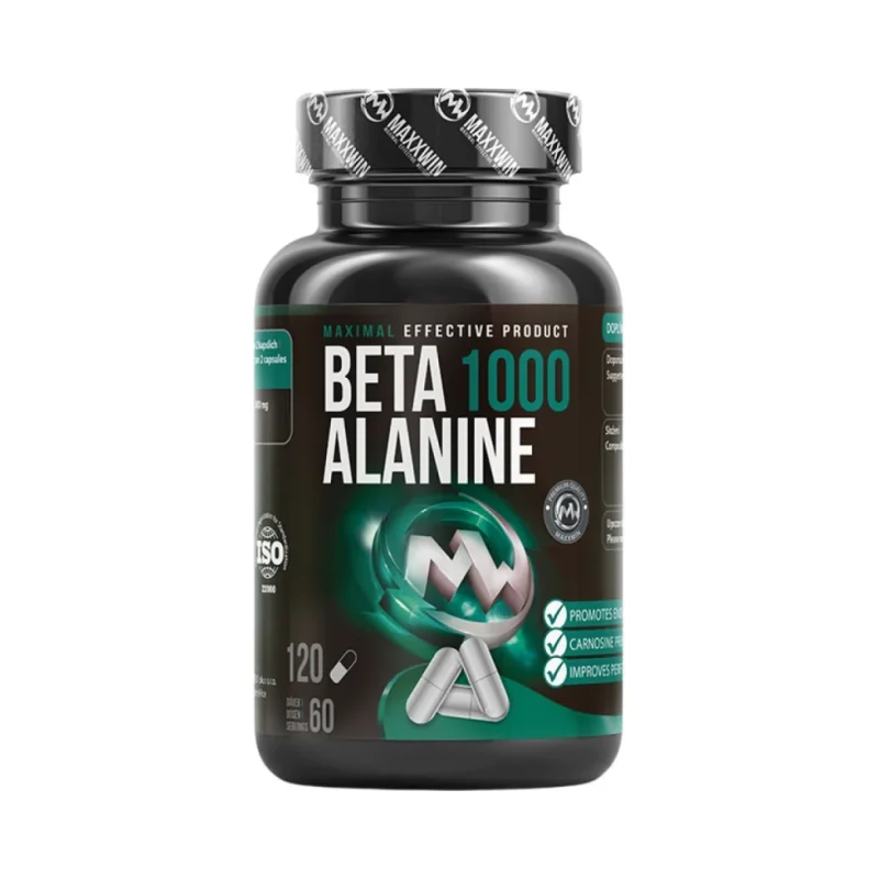 Beta Alanine 1000 / 120 капсули, 60 дози - MAXXWIN