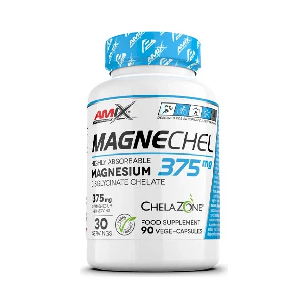 MagneChel / Magnesium Bisglycinate Chelate 90 Vcaps / 80g - Amix