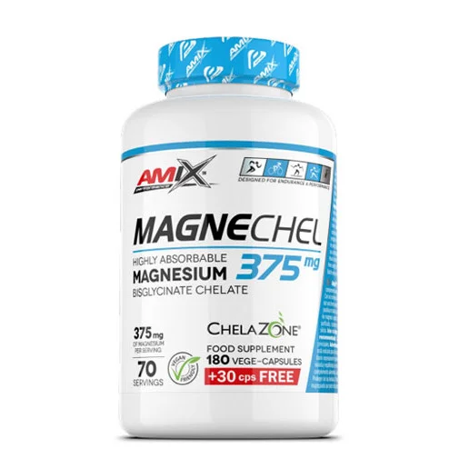 MagneChel / Magnesium Bisglycinate Chelate / 210 Vcaps (30 дози) / 180g