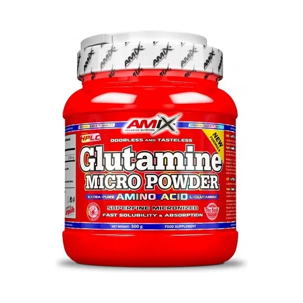 L-Glutamine Powder (10 дози) / 500g - Amix