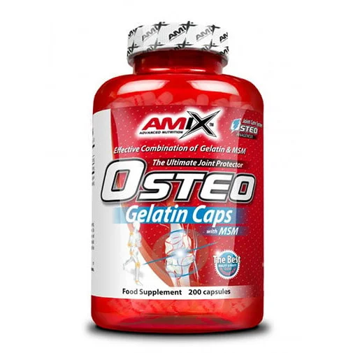 Osteo Gelatin with MSM / 200 Caps / 200g