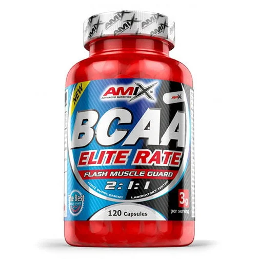 BCAA Elite Rate / 120 Caps / 100g