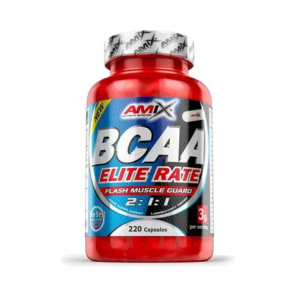 BCAA Elite Rate / 220 Caps / 200g - Amix