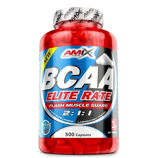 BCAA Elite Rate / 500 Caps / 400g