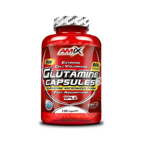 L-Glutamine 800 mg / 120 Caps / 100g - Amix