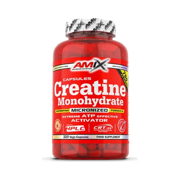 Creatine Monohydrate / 220 Caps / 200g - Amix