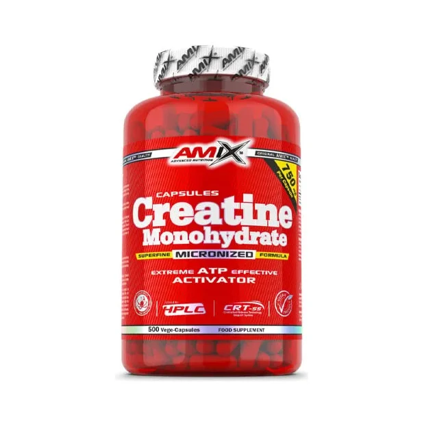 Creatine Monohydrate / 500 Caps / 300g - Amix