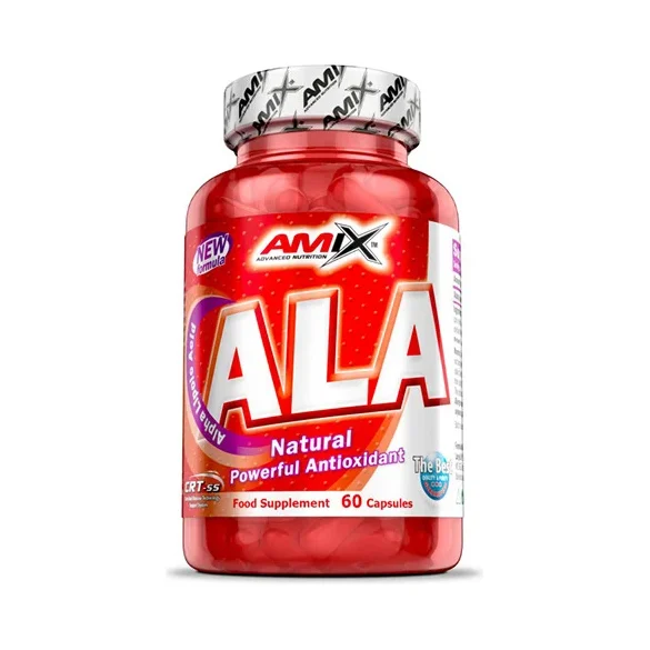 ALA /Alpha Lipoic Acid/ 60 Caps. (60 дози) - Amix