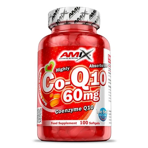 Coenzyme Q10 60 mg. / 100 Softgels.