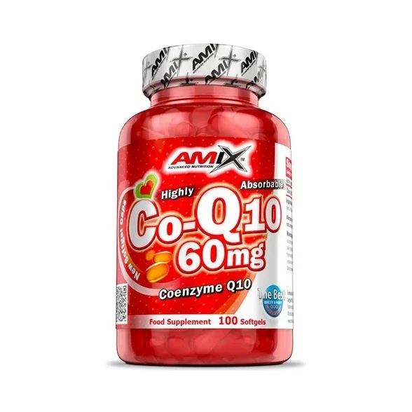 Coenzyme Q10 60 mg. / 100 Softgels. - Amix