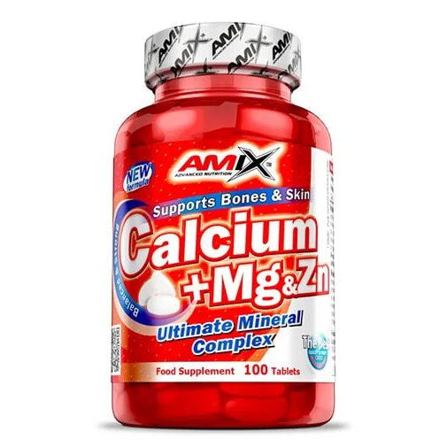Calcium + Mg & Zn 100 Tabs.