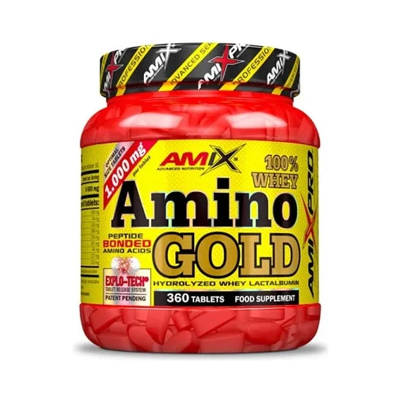 Amino Whey Gold / 360 Tabs / 600g - Amix