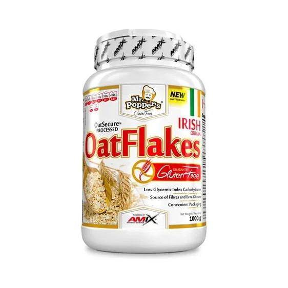 Mr.Popper´s Oat Flakes Gluten Free 1000g - Amix