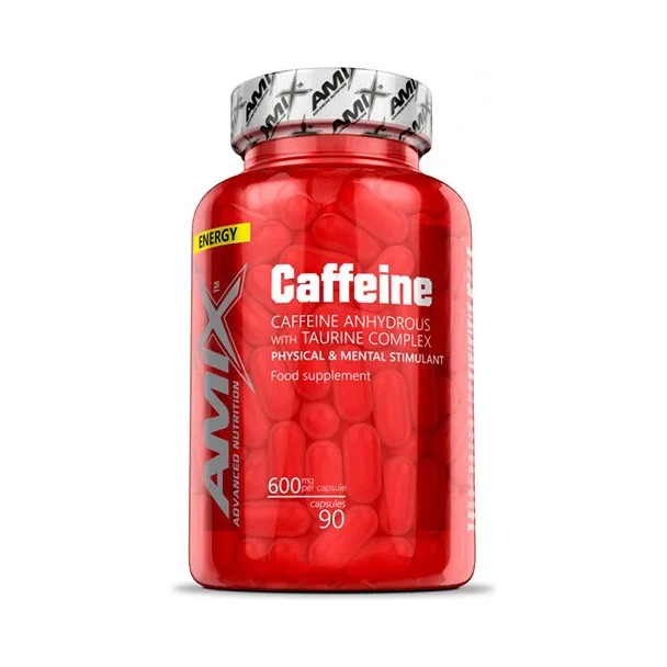 Caffeine with Taurine 90 caps. (90 дози) - Amix