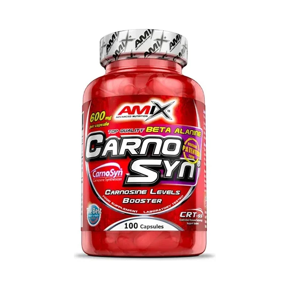 CarnoSyn ® /Beta-Alanine/ 600mg. / 100 Caps. (50 дози) - Amix