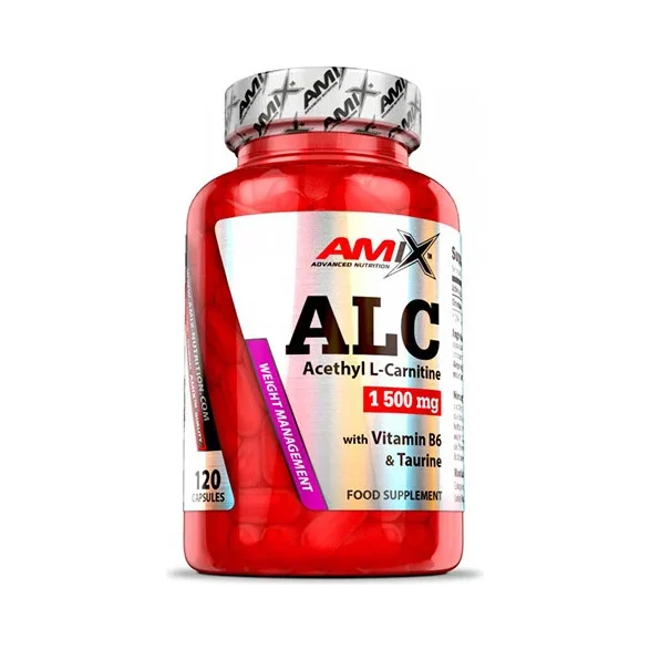 ALC /with Taurin & Vitamine B6/ 120 Caps. - Amix