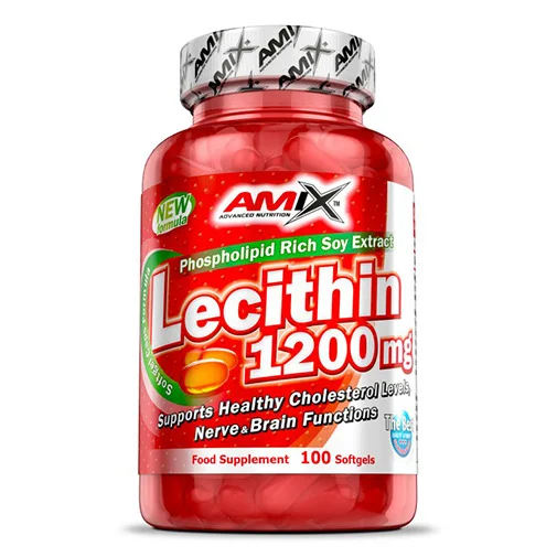 Lecithin 1200mg. / 100 Softgels (100 дози)