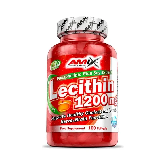 Lecithin 1200mg. / 100 Softgels (100 дози) - Amix