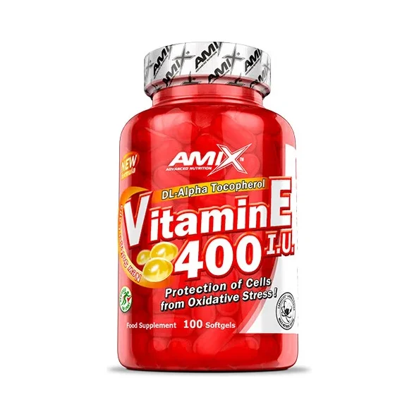Vitamin E 400 IU / 100 Softgels - Amix
