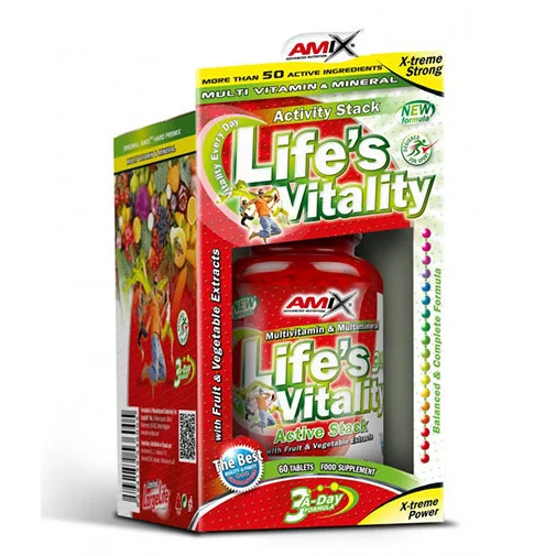 Life's Vitality Active Stack 60 Tabs.