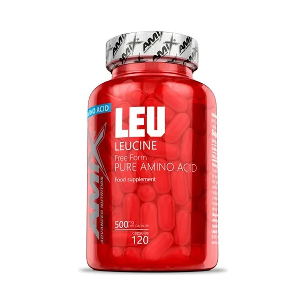L-Leucine PURE 1000mg. / 120 Caps. - Amix