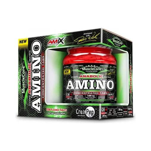 Anabolic Amino with CreaPep 250 Tabs. - Amix