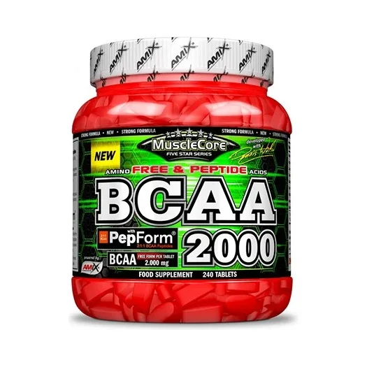 BCAA 2000 / 240 tabs. - Amix