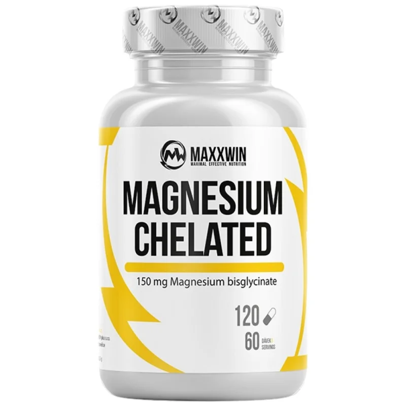 Magnesium Chelated Bisglycinate / 120 капсули, 60 дози
