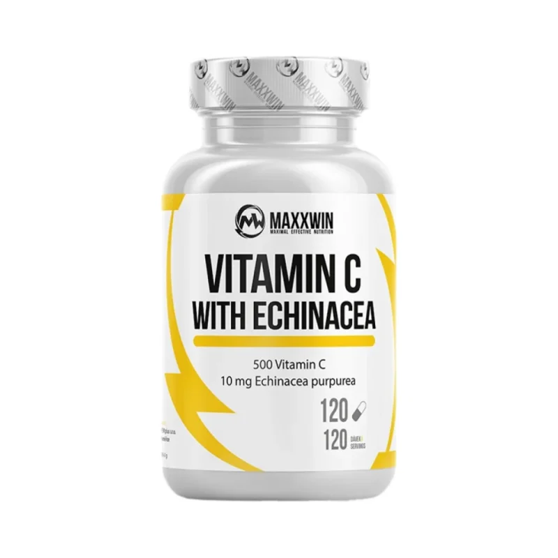 Vitamin C 500 + Echinacea / 120 капсули, 120 дози - MAXXWIN