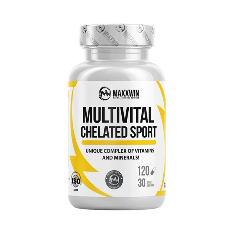 Multivital Chelated Sport / 120 капсули, 30 дози - MAXXWIN