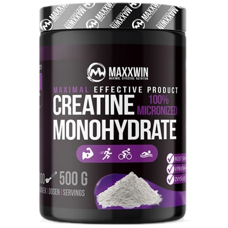 100% Micronized Creatine Monohydrate / 500 грама, 100 дози