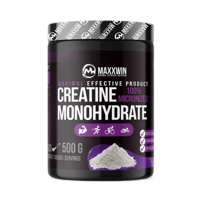 100% Micronized Creatine Monohydrate / 500 грама, 100 дози - MAXXWIN