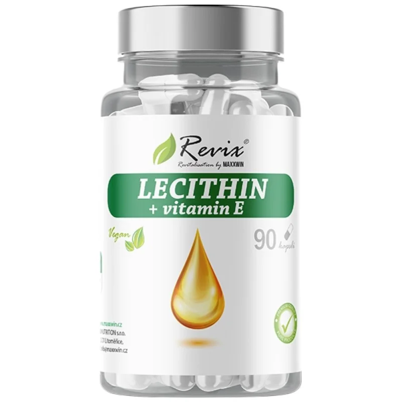 Revix Series | Lecithin + Vitamin E (90 дози) / 90 капсули