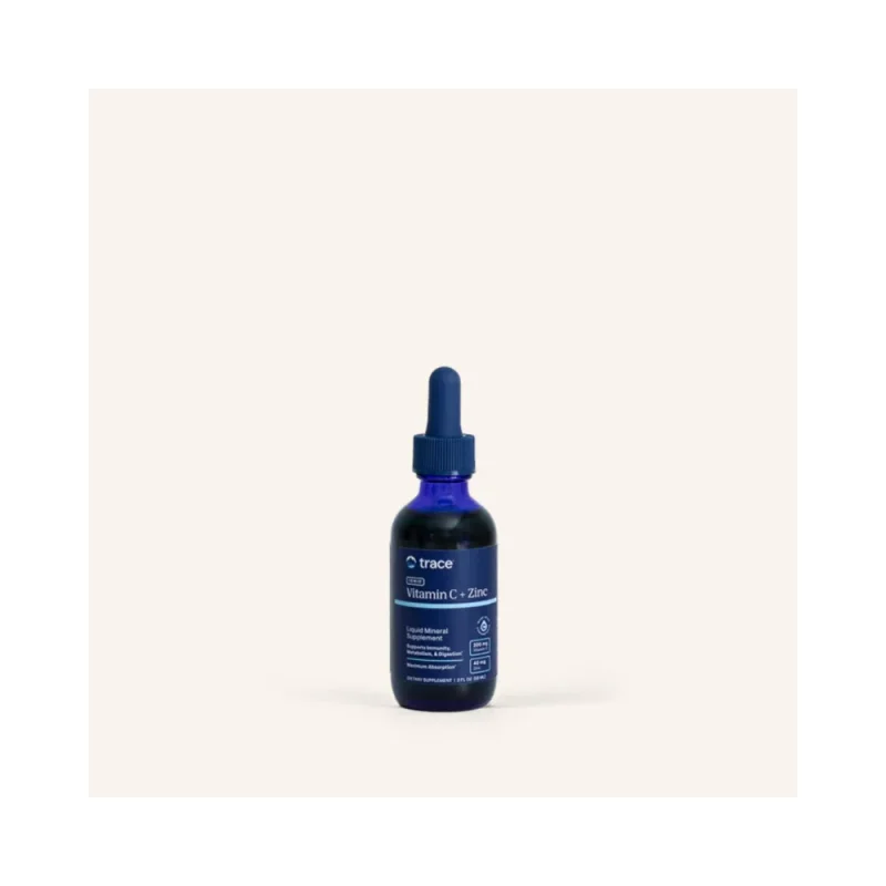 Zinc + Vitamin C - Цинк + Витамин C, Разфасовка 59ml - Trace Minerals