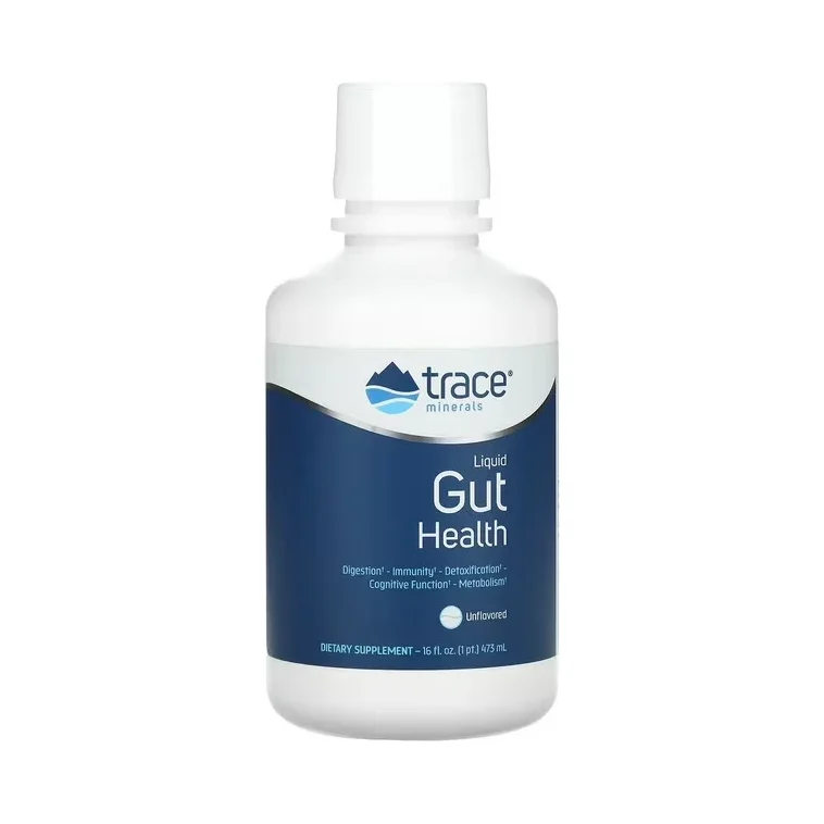 Liquid Gut Health - Прочистваща Формула, Разфасовка 473ml - Trace Minerals