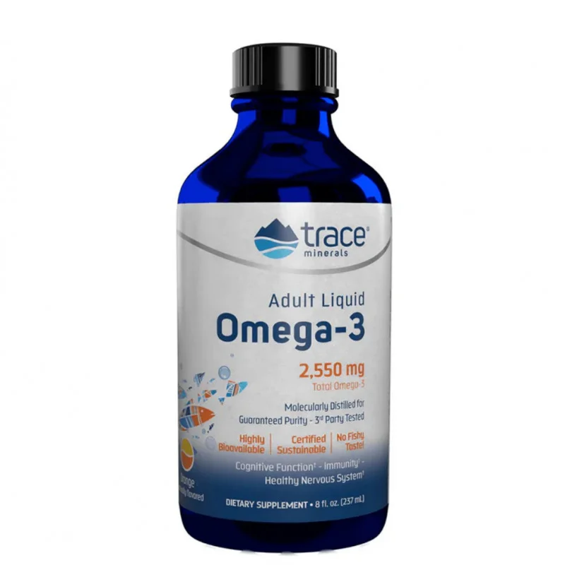 Adult Liquid Omega-3 - Омега 3 - Trace Minerals