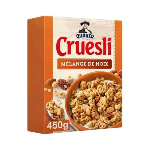Мюсли Cruesly с ядки - Quaker