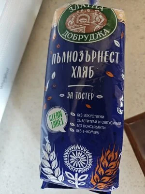 Пълнозърнест хляб Златна Добруджа