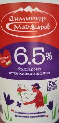 Българско овче кисело мляко 6.5%