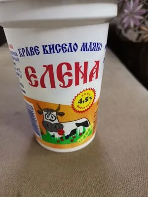 Краве кисело мляко 4.5%